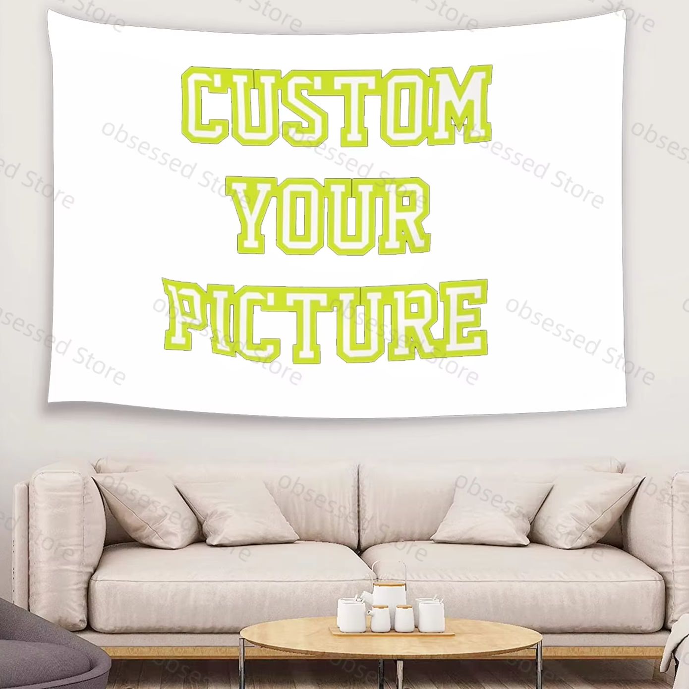 Home Textiles & Decorations - Gepersonaliseerde wandtapijten bedrukken voor uw foto's,