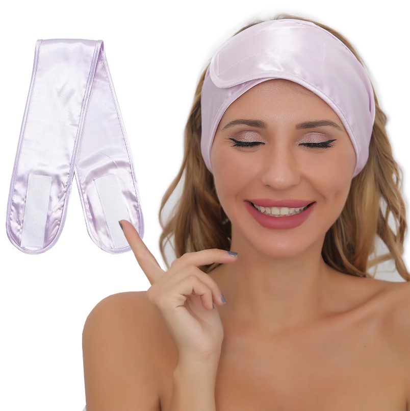 Home Textiles Face Towel - Dames, zachte satijnen hoofdband, verstelbaar, voor