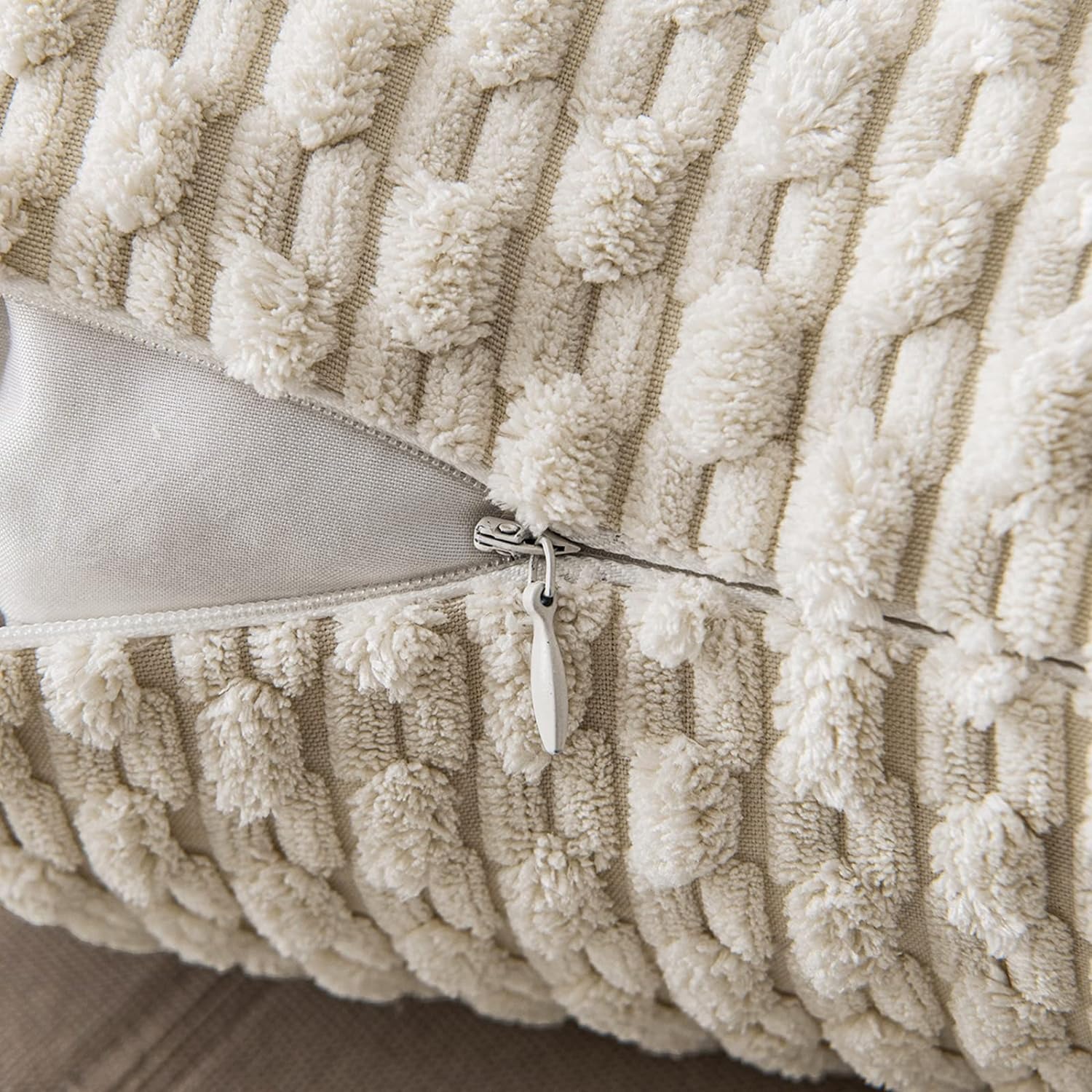 Gestreepte sierkussenhoes 18x1 - Pillow Insert 18X18 recensie en prijs
