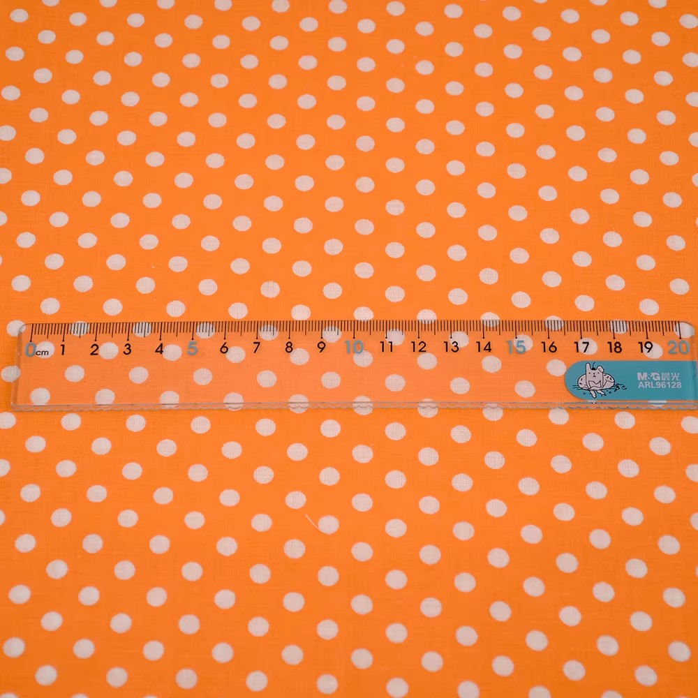 50X150Cm Wit Oranje Polka Dot  - Home Textiles & Decorations recensie en prijs